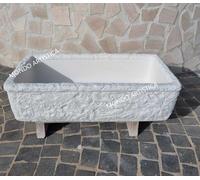 LAVELLO LAVANDINO LAVABO PILOZZO IN CEMENTO MARMO DA ESTERNO CUCINA PER GIARDINO