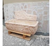 LAVELLO LAVANDINO LAVABO PILOZZO IN CEMENTO MARMO DA ESTERNO CUCINA PER GIARDINO