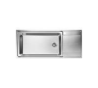 Lavello Monovasca Foster Rettangolare 116 cm Evo 3219 052 Acciaio