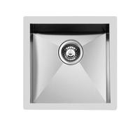 Lavello Monovasca Foster Rettangolare 45 cm Quadra 1214 850 Acciaio