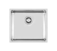 Lavello Monovasca Foster Rettangolare 50 cm Ke 2154 850 Acciaio