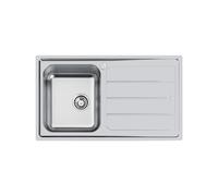 Lavello Monovasca Foster Rettangolare 86 cm Elettra 5186 062 Acciaio