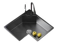 Lavello Multifunzione Cucina,lavello Da Cucina Il Design Antitrabocco Lo Rende Adatto Per Cucine, Lavastoviglie, Lavaggio Verdure, Bar, Ristoranti E Lavaggio Tazze.