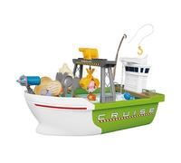 Lavello per bambini che lavorano, giocando con acqua corrente - Lavello da gioco di ruolo per bambini, set lavastoviglie gioco fantasy, giocattolo per bambini, barca da con acqua