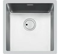 FOSTER Vasca sottotop R12 400x400 cm, serie S4001, Base 45 cm, Acciaio inox satinato - 3356 850