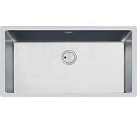 Foster Vasca S4001 acciaio inox S4001 finitura satinato, materiale acciaio inox aisi 304, base 90 cm, bordo installazione sottotop - 3358850