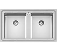 Foster Lavello Evo Acciaio inox AISI 304, spazzolato - 3274050