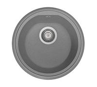 Lavello Plados tondo PL4351 (Titanio)