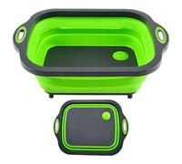 Lavello Portatile,Bacinella Pieghevole per Lavare - Secchio Multiuso Per Trekking Bucato Picnic Cucina Campeggio