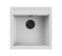 Lavello Quareco incasso 2 vasche 116x50 Prime 116 Granito Nero QLP116NE