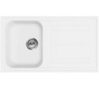 Smeg LZ861B lavello 1 vasca bianco serie Rigae