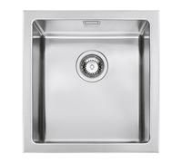 Lavello Smeg VQR40 una vasca 40x50 cm semifilo inox