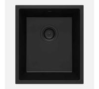 Lavello sottopensile 1 vasca Idrostile Colón 440x194 mm Nero Nero
