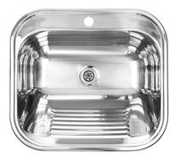 Lavello sottotop a vasca singola in acciaio INOX CHIOS Kuchinox