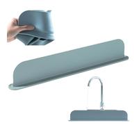 XVHOAB Protezione spruzzi lavello Splash Guard 19.3x3.4 in silicone antiscivolo con ventosa