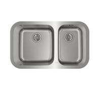 Lavello Teka BE 2C 785 Acciaio Inossidabile Sottopiano 2 Vasche 785mm