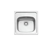 Lavello Teka STARBRIGHT 50 E-XP 1C Acciaio Inossidabile Top-mounted