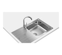 Lavello Teka Universe 50 T-XP 1C 1E Max in Acciaio Inox 50 cm Lavabo