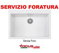 Lavello da cucina PLADOS ON7610 vasca singola Bianco Opale