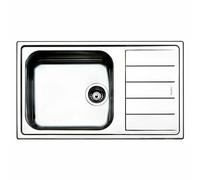 Lavello una vasca Apell Linear inox larghezza 86 cm standard LNG861IRBC
