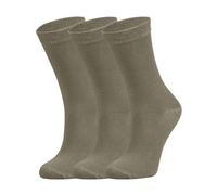 lavendel Calzini Donna Bambù 3 Paia | Traspiranti Morbidi Senza Cuciture | Filato Bambù Naturale Taglie 36-41 | Calze Colorate Elastiche Confortevoli per Uso Quotidiano - Marrone