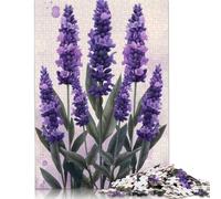 Lavender Bouquet Serenity Jigsaw Puzzle Impossible 1000Pcs Decorazione Per La Casa. Rilassamento E Intelligence Per Adulti E Bambini Da 12 Anni 1000pcs (75x50cm)