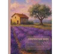 Lavender Composition Notebook: College Ruled with Left Margin: 110 College-Ruled Pages - 7.5 x 9.25" Softcover Notebook for School, Work, or Home