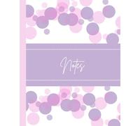 Lavender Dots Notebook | Modern & Chic Design for Teen Girls and Women: Take Notes Or Journal In Style