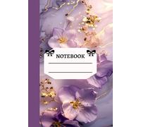 Lavender Dreams Notebook: Beautiful Floral lined Journal for writing, Notes or Daily thoughts.