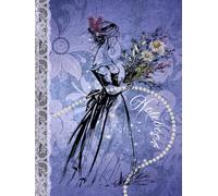 Lavender & Lace Notebook: An Elegant Hardcover Journal with Hand-Drawn Floral Art