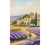 Lavender Paradise Journal: Wanderlust Watercolor Collection | 120 Lined Writing Page Journal Inspired by the Radiant Lavender Horizons and Golden Light of Provence