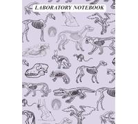 Lavender Purple Veterinary Anatomy Graph Paper Laboratory (Lab) Notebook: 8 1/2 x 11", 150 Sheets, Hardcover, Research, Animal Anatomy, Skeletal Anatomy