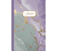 Lavender Sage Marble Journal - Matte Hardcover Notebook | 6x9 Inches | 150 College Ruled Pages |Perfect for Creative Writing