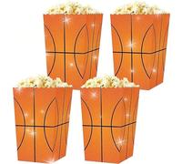 LaVenty 12 sacchetti per feste di calcio, basket, feste, popcorn, dolcetti, caramelle, caramelle, forniture per feste di compleanno e sport
