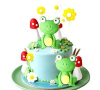 laventy rana decorazione torta topini torta rana giardino decoraziones margherite giardino feste decor compleanno ragazze festa