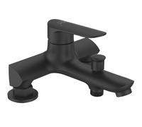 Laveo Appia rubinetto per vasca e doccia bordo vasca nero BLP715D