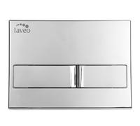 Laveo Beni placca di comando per WC cromo lucido VPB095V