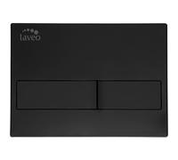 Laveo Beni placca di comando per WC nero VPB795V