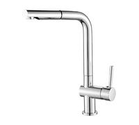 Laveo Luna rubinetto da cucina verticale cromo BLZ069D