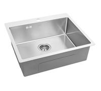 Laveo Marmara lavello in acciaio 59x51 cm SAM010T