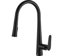 Laveo Nalda rubinetto da cucina verticale nero BAY769D