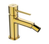 Laveo Pola rubinetto per bidet verticale oro BAPG32D