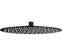 Laveo Rondo soffione doccia 30x30 cm rotonda nero NLX7D2S