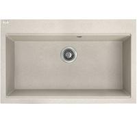 Laveo Tau lavello in granito 80x50 cm beige SBT4108