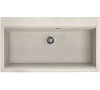 Laveo Tau lavello in granito 90x50 cm beige SBT4109