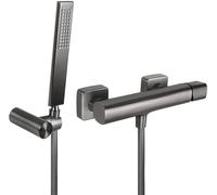 Laveo Tores rubinetto per doccia a parete grafite BVT_941D