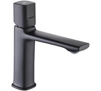Laveo Tores rubinetto per lavabo verticale nero BVT_722D