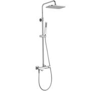 Laveo Tores set doccia a parete con soffione cromo PLT_00KB