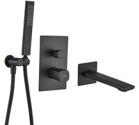 Laveo Tores set doccia da incasso nero BVT_711P