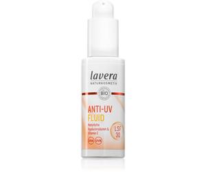 Lavera Anti-UV Fluid lozione abbronzante per il viso SPF 30 30 ml